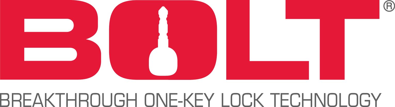 BOLT cylinder next to vehicle key showing compact scale and compatibility