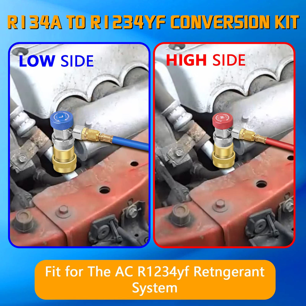 Boltigen adapters on a shop bench with tools showing professional garage use and convenience