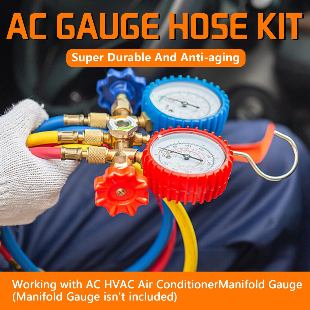 Boltigen technician using kit on car AC demonstrating practical field use
