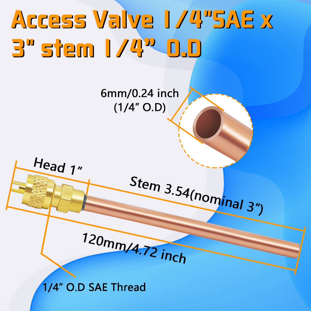 Boltigen valve close-up showing poppet core and durable metal, reliable access