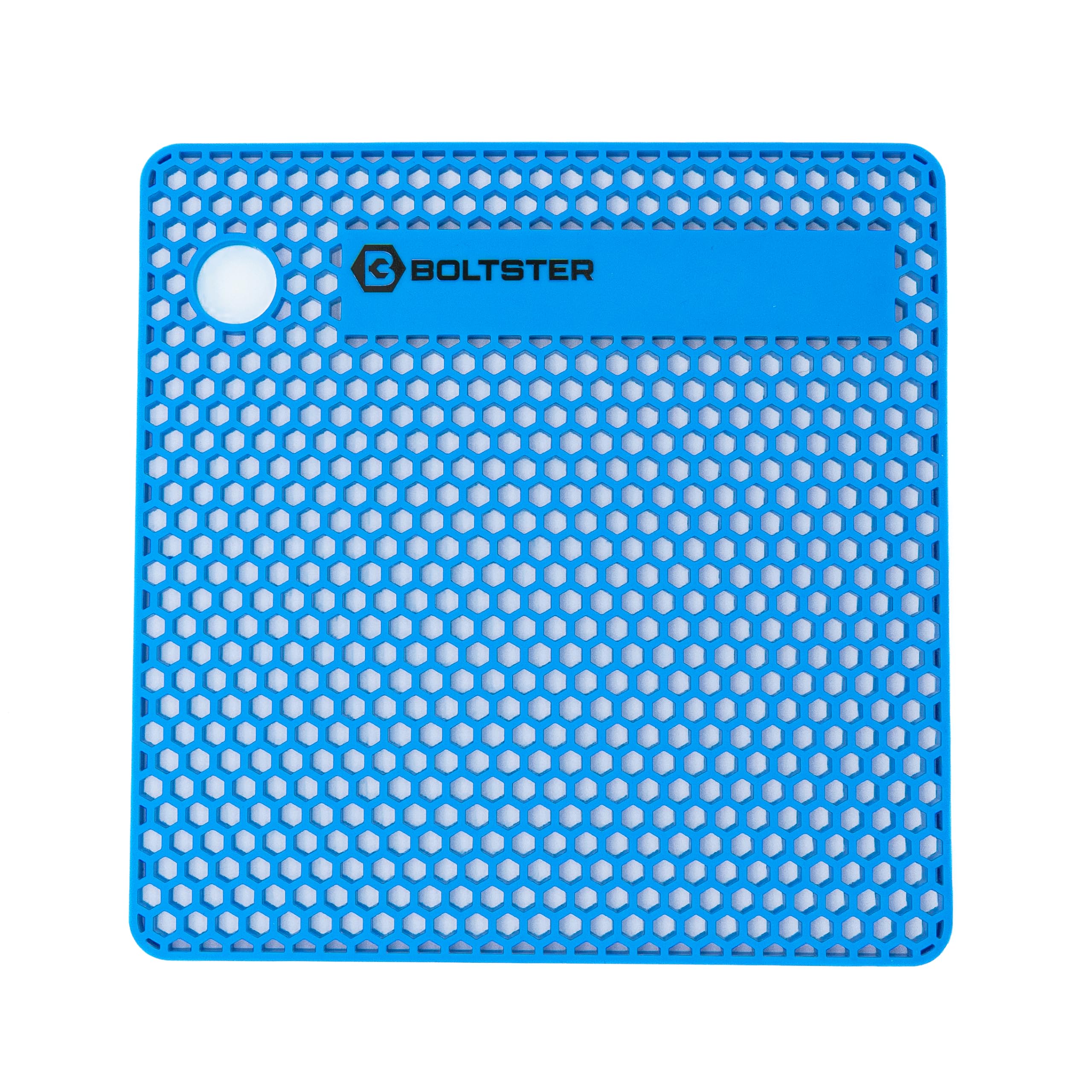 Boltster close-up of textured silicone surface providing grip to hold fasteners