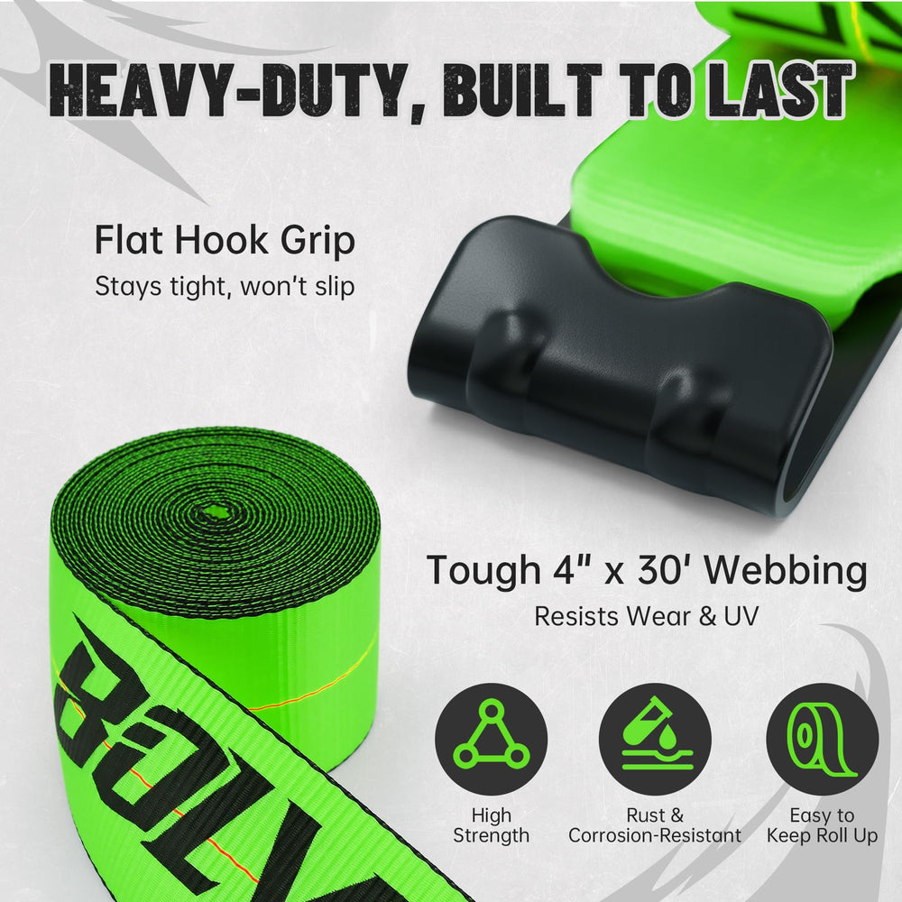 Bolvixor flat hook close-up showing powder-coated steel durability benefit