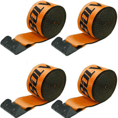 Bolvixor front packaging showing four winch straps and flat hooks, highlighting durability