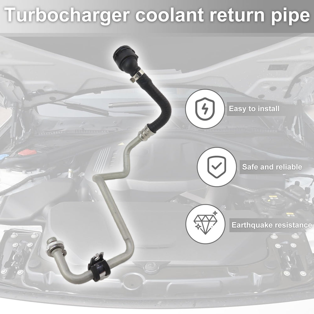 Bomunik installed under hood demonstrating correct routing and peace of mind