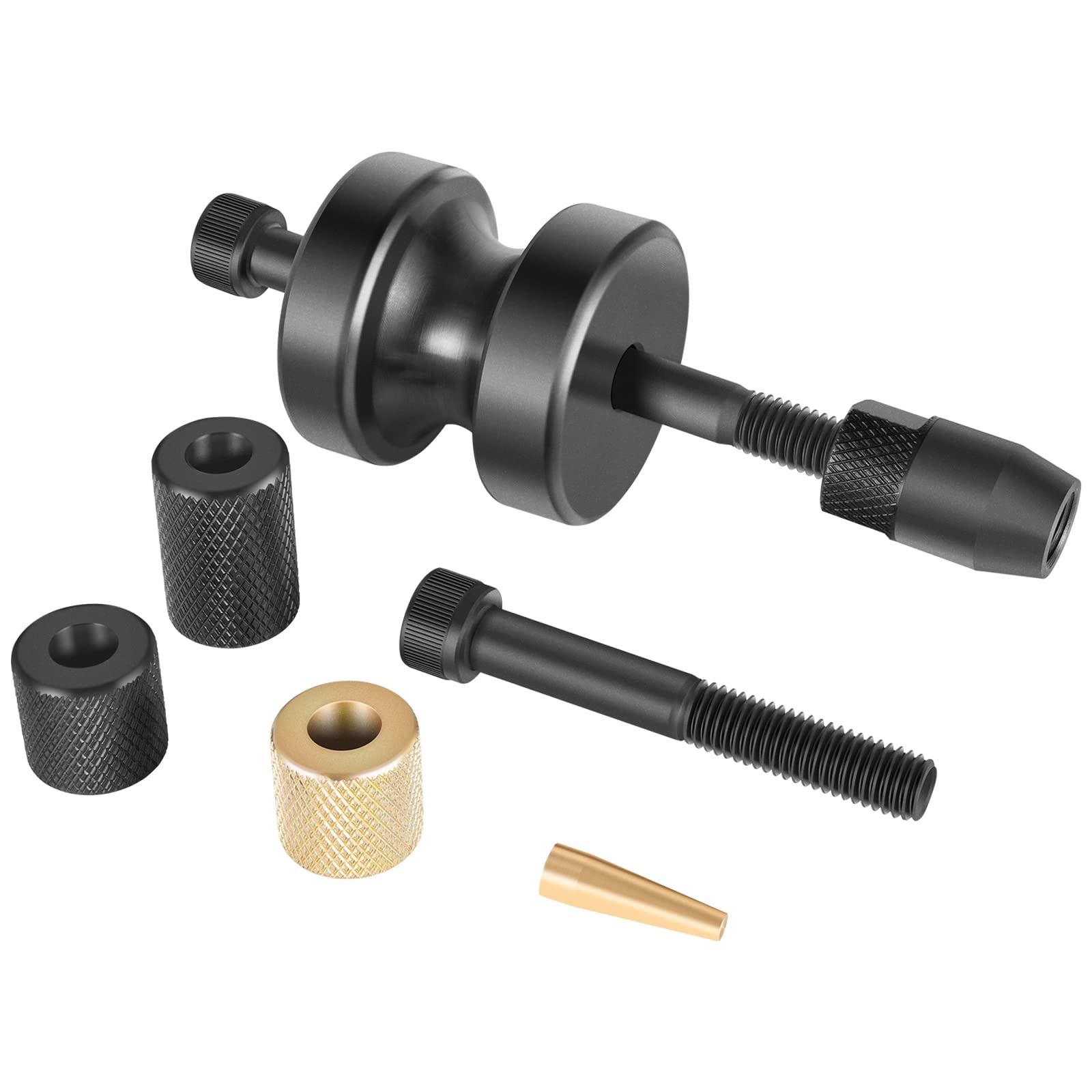 Bonbo front view of injector puller set showing all components and workshop readiness
