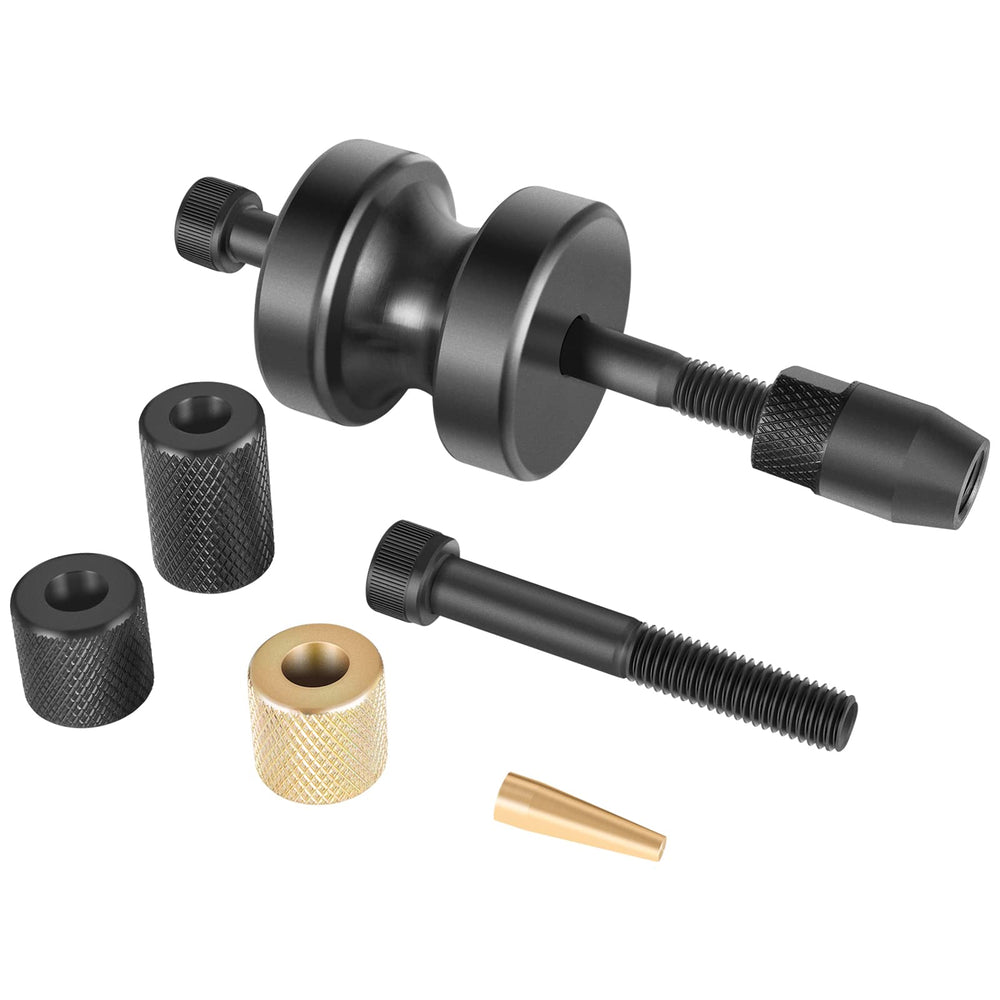 Bonbo front view of injector puller set showing all components and workshop readiness