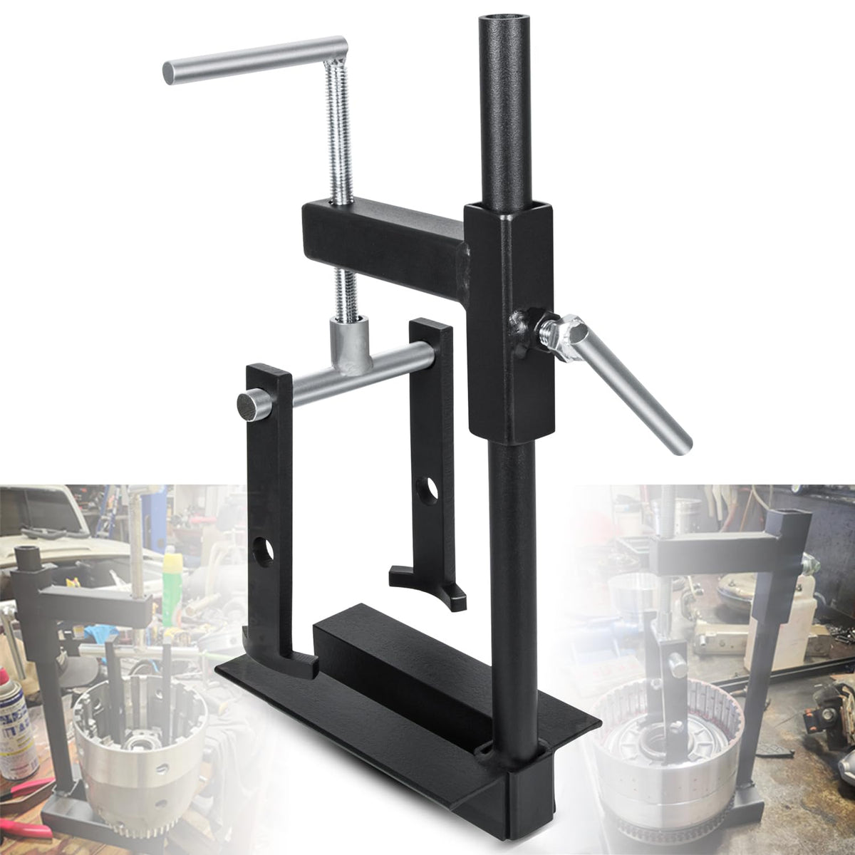 Bonbo front view of compressor showing robust frame and alignment benefit