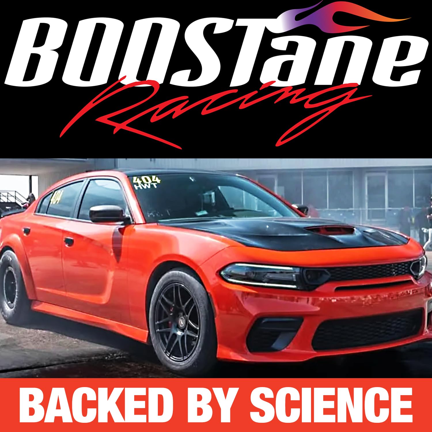 BOOSTane professional next to a ruler showing 32oz scale for accurate dosage and planning