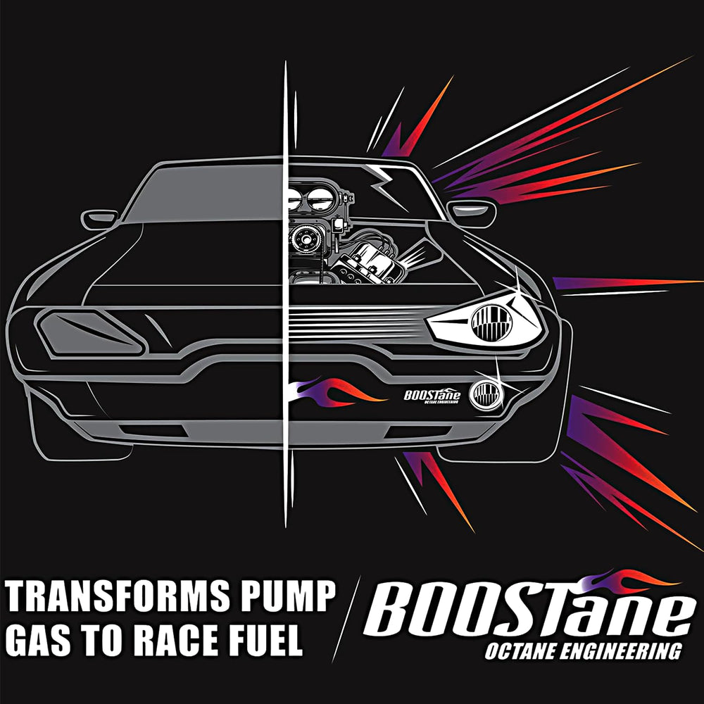 BOOSTane professional being poured into a fuel jug during prep, enabling higher octane performance
