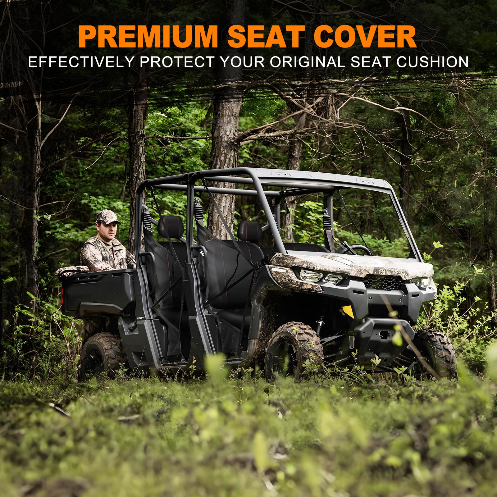 BORDAN lifestyle shot in off-road setting showing rugged protection benefit