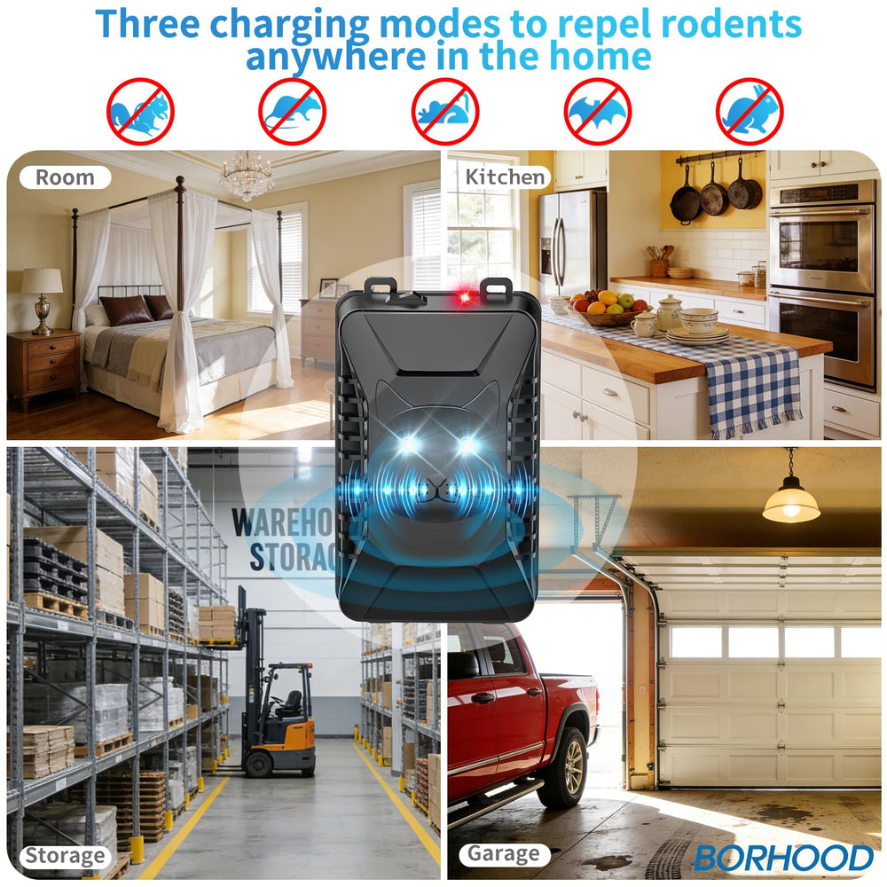 BORHOOD placed on garage shelf showing multi-scenario use to protect stored items