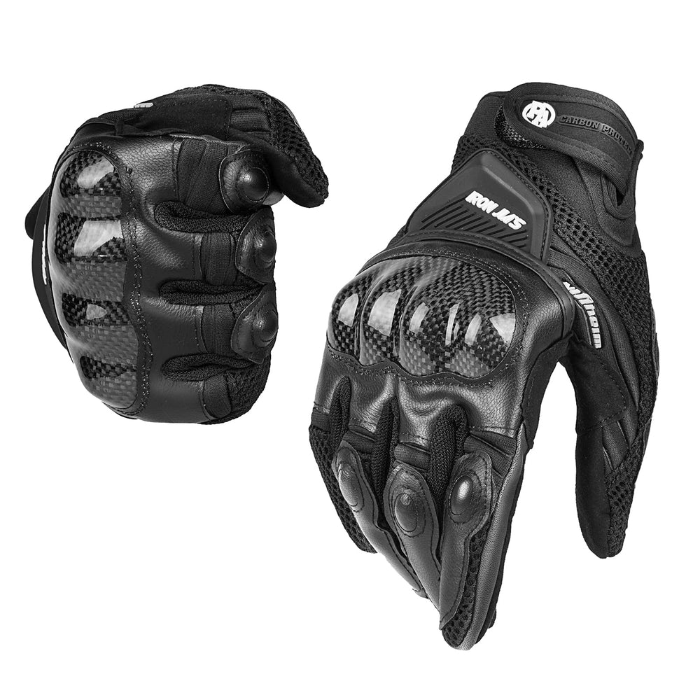 BORLENI front view gloves showing full-finger protection and comfort