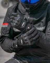 BORLENI hard knuckle close-up highlighting impact-resistant protection