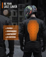 BORLENI shoulder pad texture close-up highlighting breathable foam and comfort