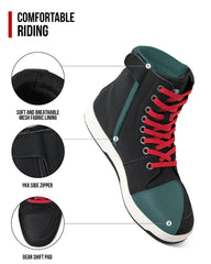 BORLENI side zipper access making on and off fast and secure