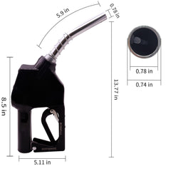 BORRITT closeup of spout sensor demonstrating automatic shut-off safety