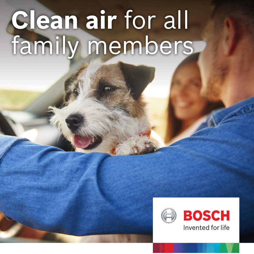 Bosch 6016C close-up of HEPA media layers highlighting filtration benefit