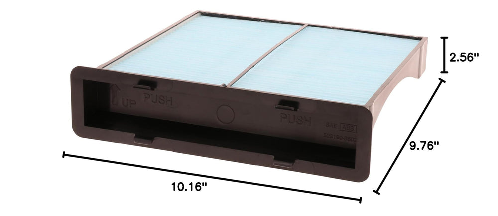 Bosch 6038C in car interior showing fresh air benefit for passengers during commute