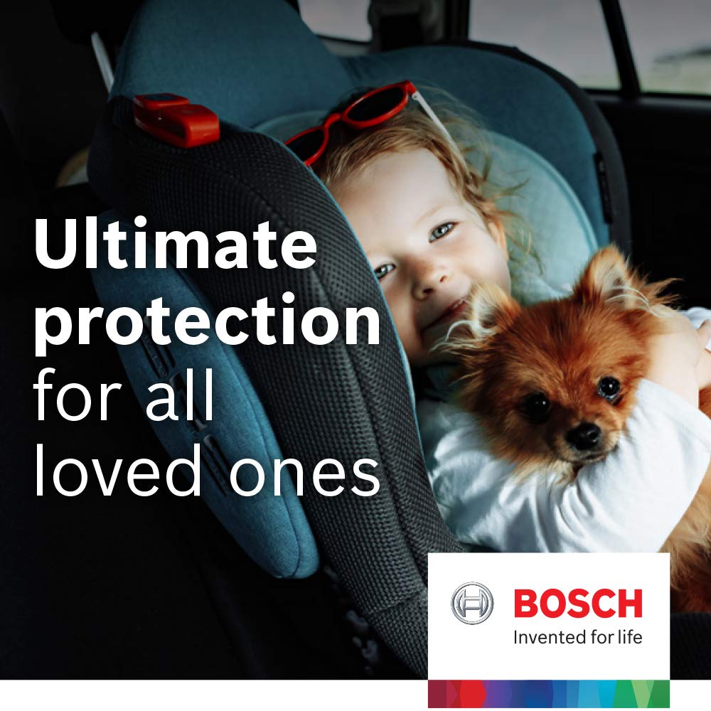 Bosch 6038C media layer detail showing HEPA-grade material for superior particle capture