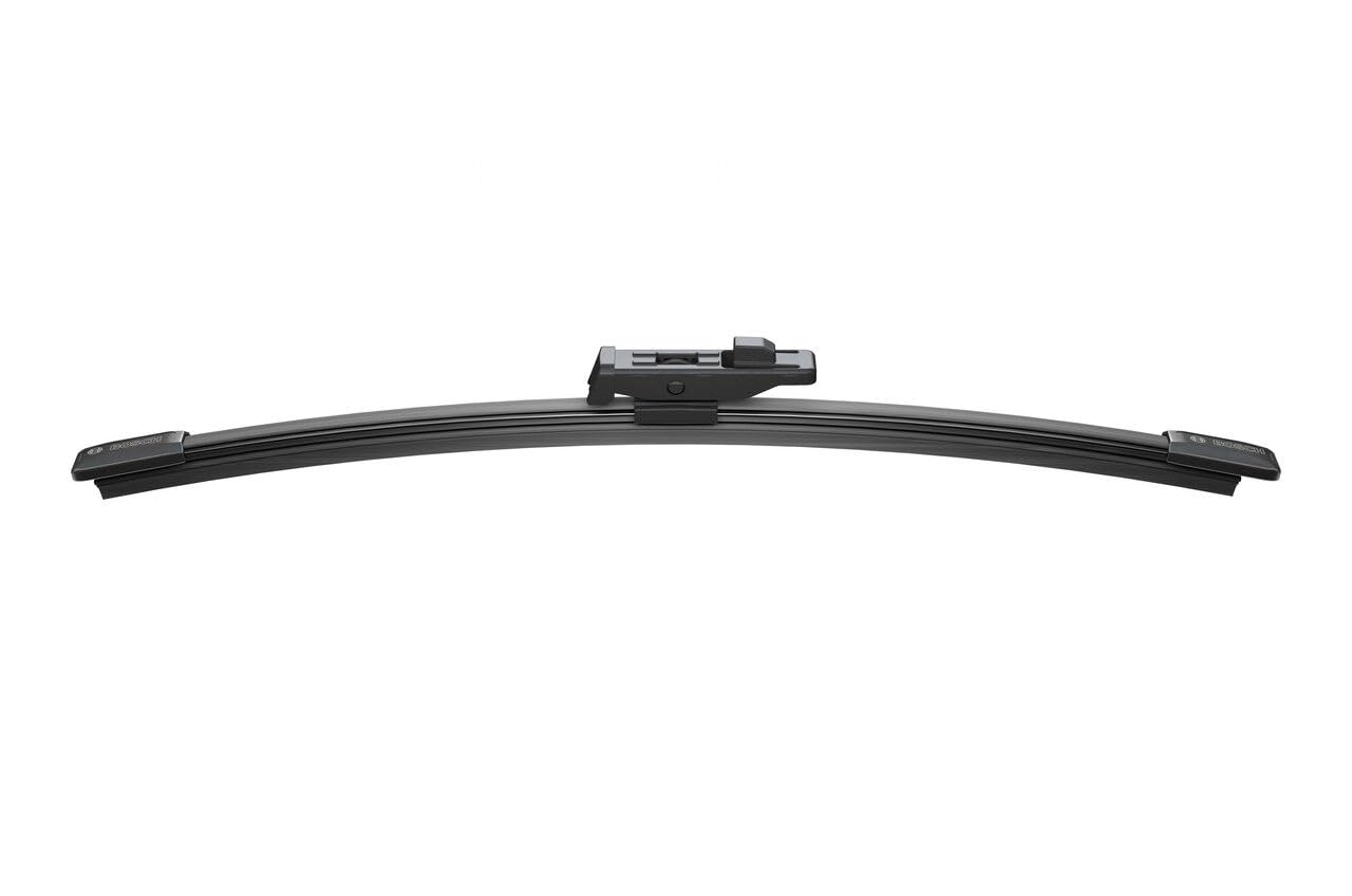 Bosch A284H wiping edge close-up showing coated rubber for streak-free performance