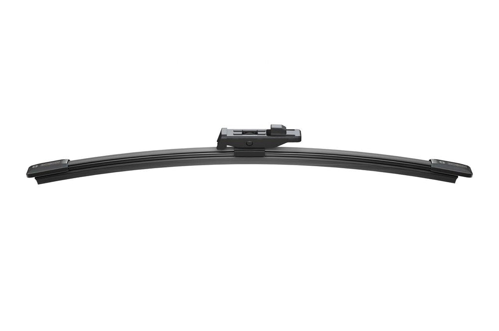Bosch A284H wiping edge close-up showing coated rubber for streak-free performance