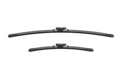 bosch AeroTwin close-up of dual rubber edge for streak-free wiping