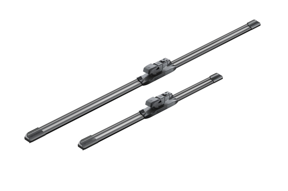 bosch AeroTwin installed on windshield delivering clear driver visibility
