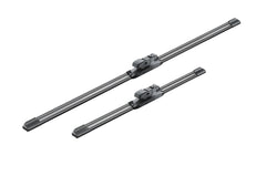 bosch AeroTwin installed on windshield delivering clear driver visibility