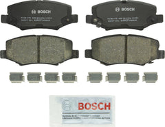 Bosch QuietCast BC1274 rear pads front view showing ready-to-install design and quiet benefit