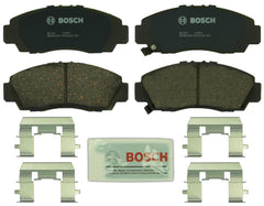Bosch BC787 pad close-up of ceramic friction surface highlighting even wear and low-dust benefit