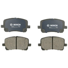 Close-up of Bosch BC923 ceramic friction surface highlighting low-dust texture and build quality