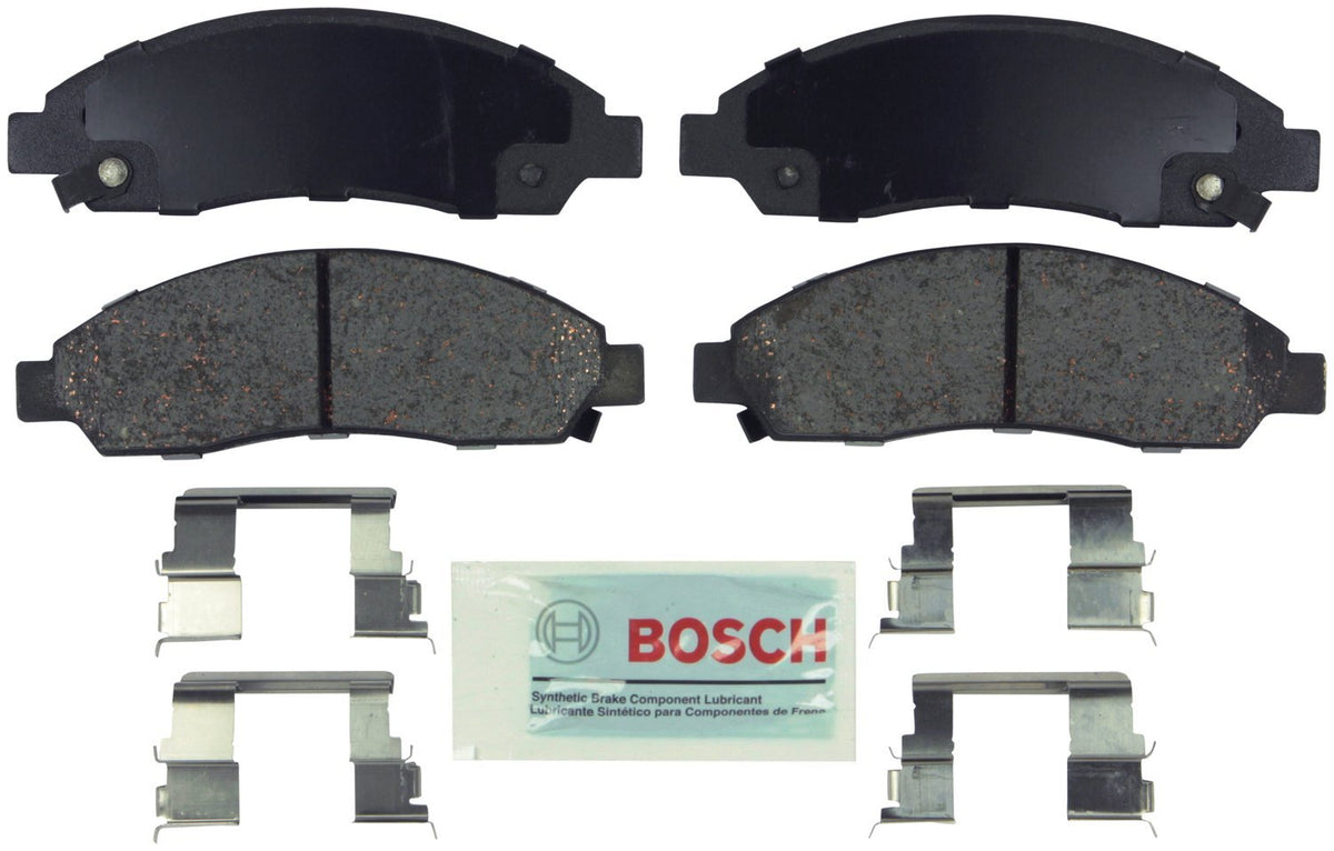 Bosch BE1039H front packaging showing complete axle kit and hardware benefit