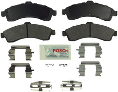 Bosch BE882H front packaging showing pads and hardware benefits