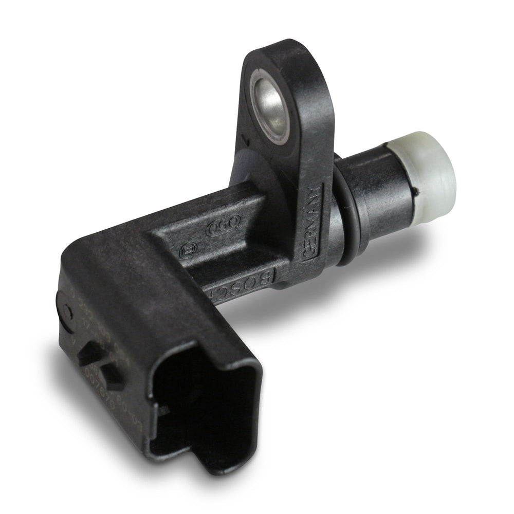 Bosch sensor side profile showing robust housing for vibration resistance and long life