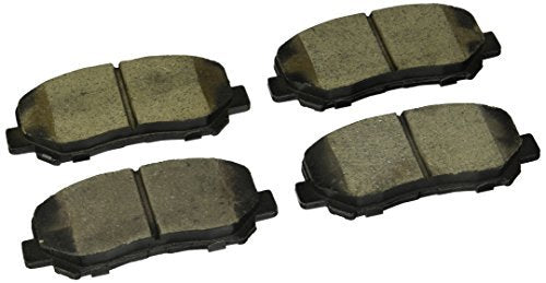 Bosch ceramic friction close-up highlighting durable material and low-dust benefit