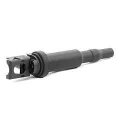 Bosch coil side view with connector and label ensuring correct part identification