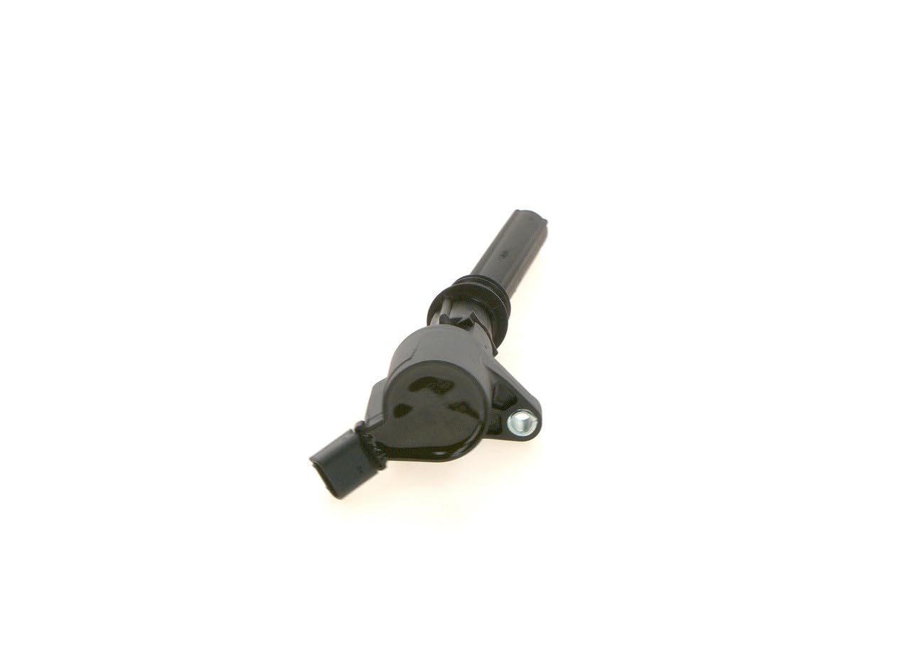 Bosch coil side profile displaying robust materials and corrosion-resistant finish