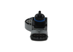 Bosch fuel pressure sensor front view showing housing and mounting for reliable fit