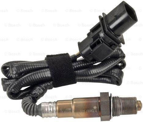 Bosch sensor beside wrench illustrating compact size and simplified fitting