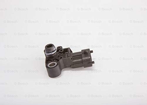 Bosch MAP sensor beside ruler for size comparison and accurate fit confirmation