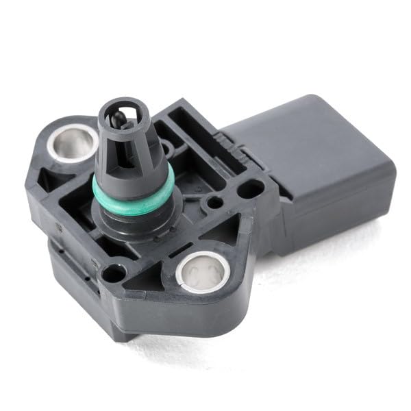 Bosch MAP sensor size comparison beside ruler to show compact scale for fit verification
