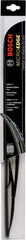 Bosch MicroEdge installed on windshield showing quiet, clear visibility benefit