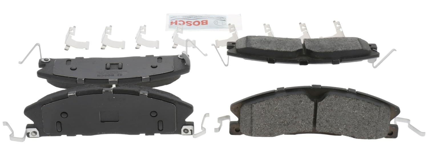Bosch powder-coated backing plate close-up showing corrosion resistance and durability