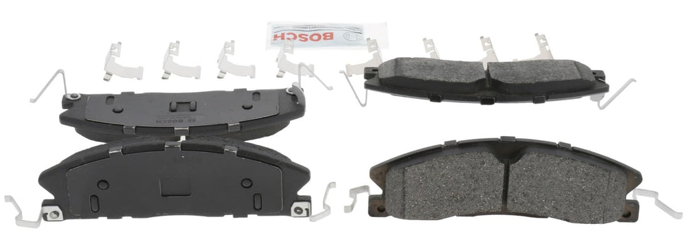 Bosch powder-coated backing plate close-up showing corrosion resistance and durability