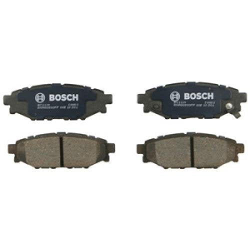 Bosch QuietCast BC1114 close-up of ceramic friction surface highlighting low-dust benefit
