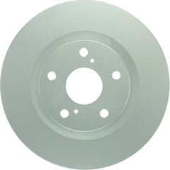 Bosch QuietCast front rotor packaging showing part and benefits