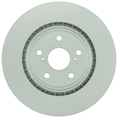 Bosch QuietCast front view showing rotor face and clean finish for reliable stopping