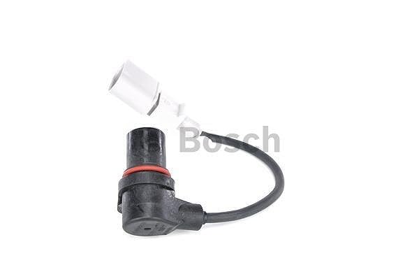 Bosch sensor installed in engine bay demonstrating correct fit and signal routing