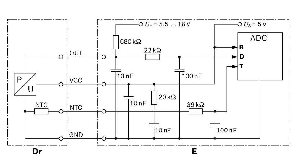 Bosch sensor with wiring harness attached showing ready-to-install convenience