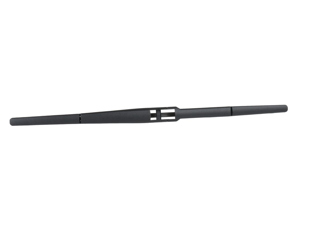 Bosch 14-inch blade next to ruler for accurate fit confirmation
